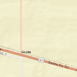 18671-18967 US-385 Lamar CO Street Map