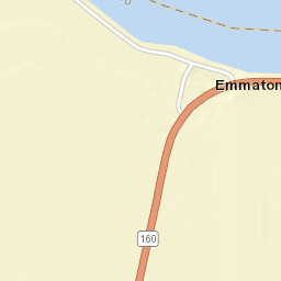 Emmaton California Street Map