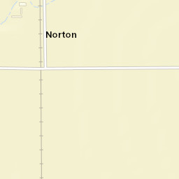 Norton California Street Map