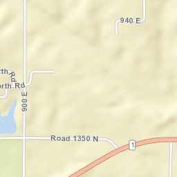 1384-1392 County Road 900 East, Carmi, IL Street Map