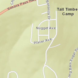 Tall Timber Camp California Street Map