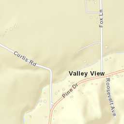 Valley View Colorado Street Map