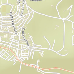 Cumbres Mayores Street Map