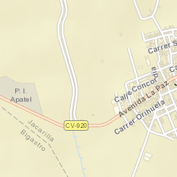 Jacarilla Street Map