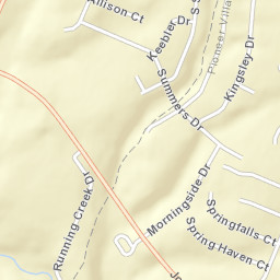 282 Summers Dr, Louisville, KY 40229 Street Map