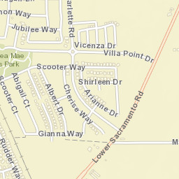 Villa Point Dr, Stockton, CA 95209 Street Map