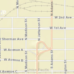 420 W 1st Ave Hutchinson KS 67501 Street Map