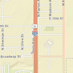 Interstate 135, Newton, KS 67114 Street Map