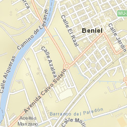 Beniel Street Map