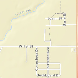 244-320 N Meridian Rd Newton KS Street Map