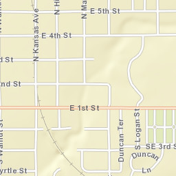 N Logan St Newton KS 67114 Street Map