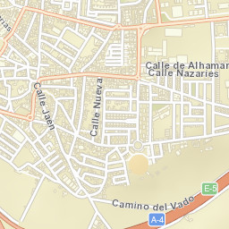 Andújar Street Map