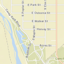 1610 South Plum Street, Hutchinson, KS Street Map