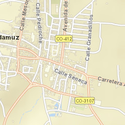 Adamuz Street Map