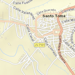 Santo Tomé Street Map