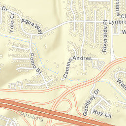 Bay Point California Street Map
