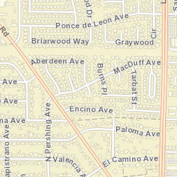 8309-8313 Encino Ave Stockton CA Street Map