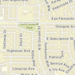 8221 N El Dorado St Stockton CA Street Map