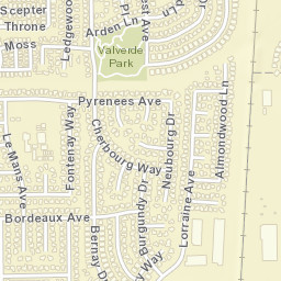 8400 Pyrenees Ct Stockton CA 95210 Street Map