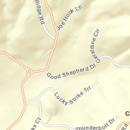 Goldmont Forest California Street Map