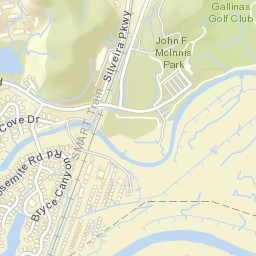 Gallinas California Street Map