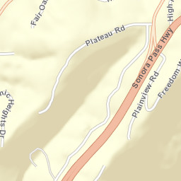 Scenic Heights California Street Map