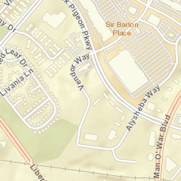 2688 Pink Pigeon Pkwy, Lexington, KY Street Map