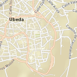 Úbeda Street Map