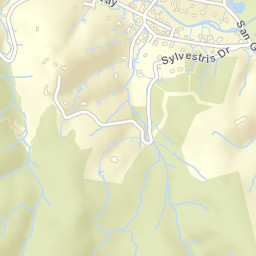 San Geronimo California Street Map