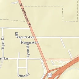 Parker Lane St. James MO 65559 America Street Map