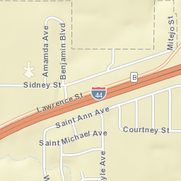 1109-1113 Mitejo St St James MO Street Map