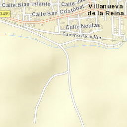 Villanueva de la Reina Street Map
