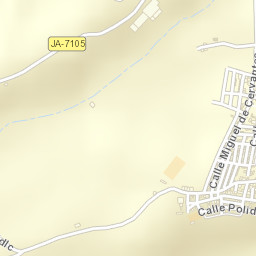 Chilluévar Street Map