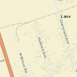 Lane California Street Map