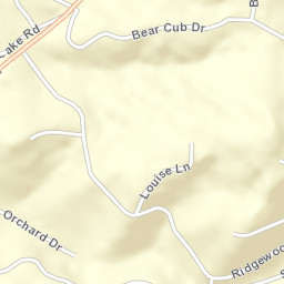 15626-15676 Ridgewood Dr Sonora Street Map