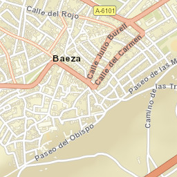 Baeza Street Map