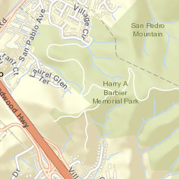 Cerro California Street Map