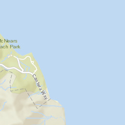 McNears Beach California Street Map