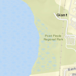 Giant California Street Map