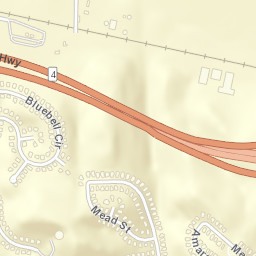 Newlove California Street Map