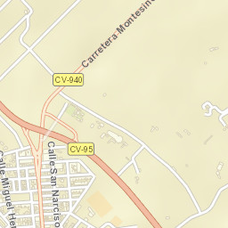 San Miguel de Salinas Street Map