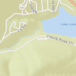 San Isabel Colorado Street Map