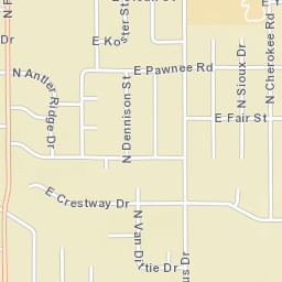 2003-2005 Arapaho Dr N, Garden City Street Map