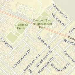 4023 Roland Dr Concord CA 94521 Street Map