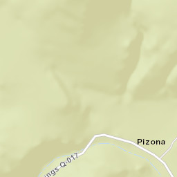 Pizona California Street Map
