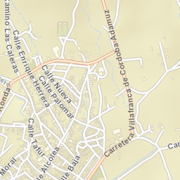 Villafranca de Córdoba Street Map