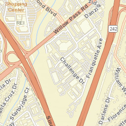 1557 William Way Concord CA 94520 Street Map