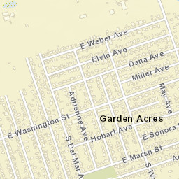 323-333 Coolidge Ave Stockton CA Street Map