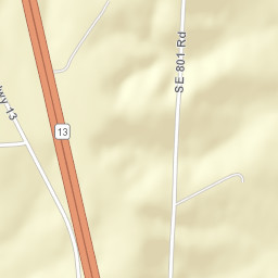 Missouri 13, Collins, MO 64738, USA Street Map