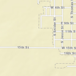 600-898 S Thomas St Christopher IL Street Map